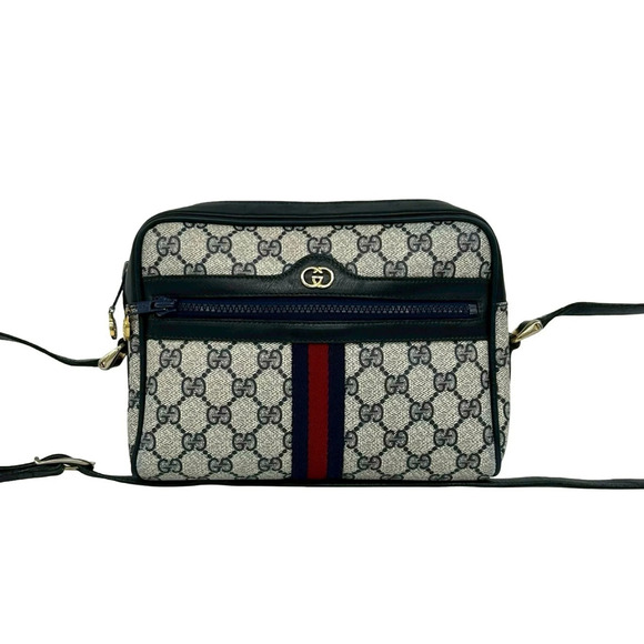 Gucci Handbags - GUCCI Red Leather Shoulder Bag